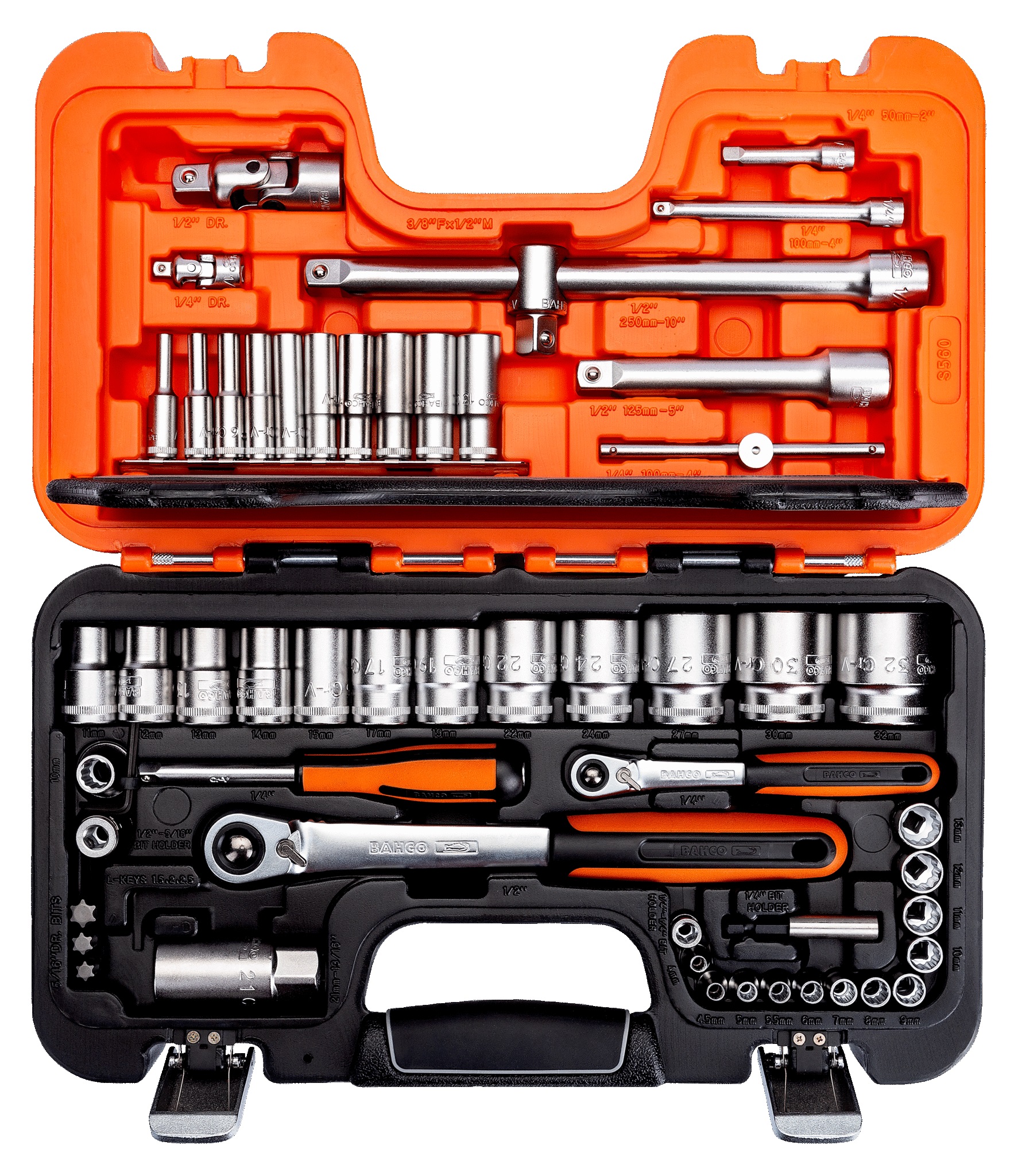Ensemble d'outils Bahco S560; 56 unités
