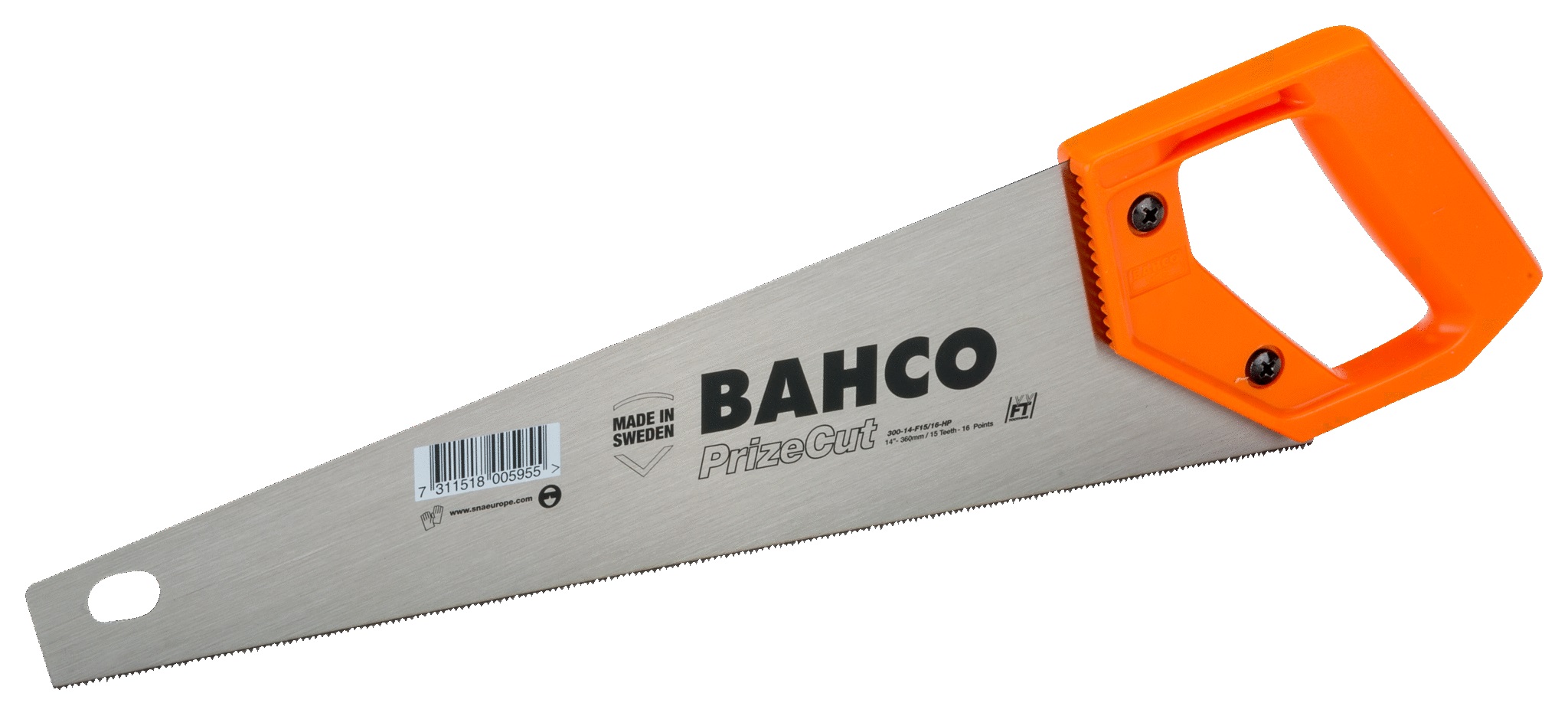 Scie manuelle Bahco 300-14-F15/16-HP; 350 mm; universel