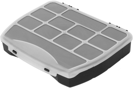 boîte pour les outils Patrol Domino 25; noir