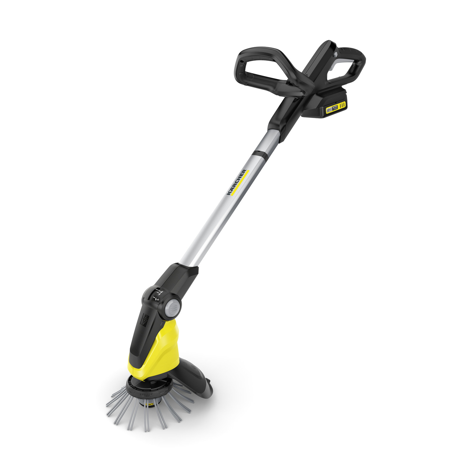 Pour le nettoyage de l'écartement des scotchs Karcher WRE 18-55 BS; 18 V; 1x2,5 Ah accu.