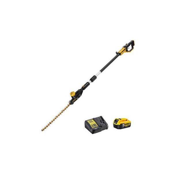 Unité de scie à perche DeWalt DCMPH566P1-QW; 18 V; 1x5,0 Ah accu.