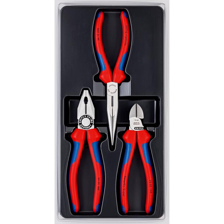 Set de pinces Knipex 002011; 3 unités
