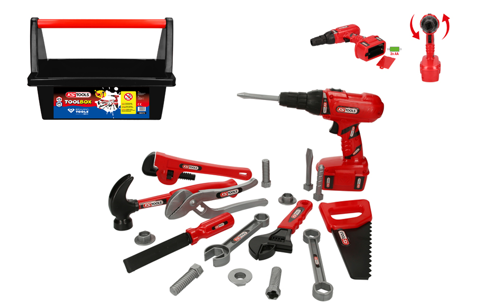 Cuterly ensemble pour les enfants KS Tools; 19 unités