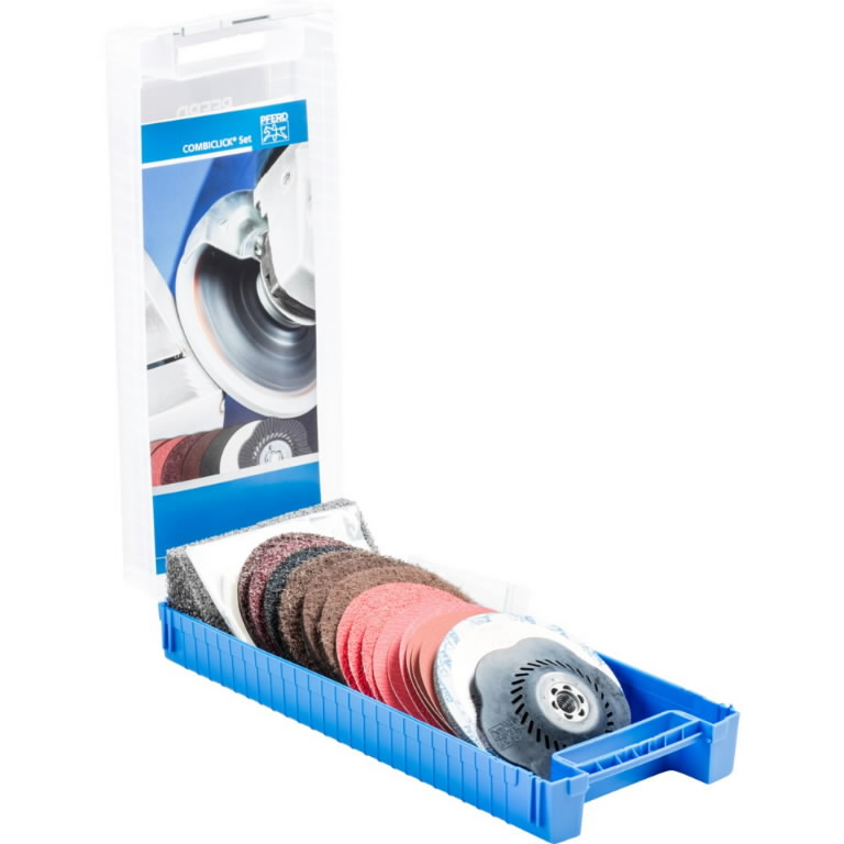 Ensemble de disques Pferd Combiclick CC-set; 125 mm; 19 unités