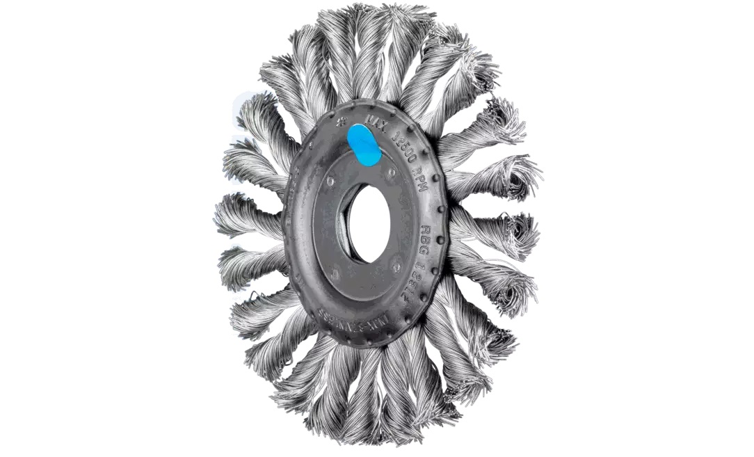 Brosse conique Pferd CT RBG Inox; 125 mm