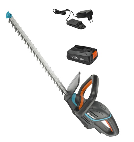 Taille-haie Gardena ComfortCut 50/18V P4A; 18 V; 1x2,0 Ah; 50 cm longueur; sans fil