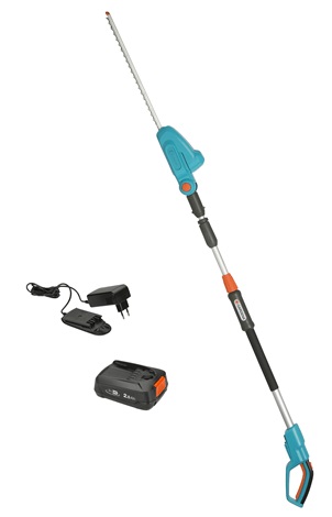 Taille-haie télescopique Gardena THS 42/18V P4; 18 V; 1x2,5 Ah; 42 cm longueur; sans fil