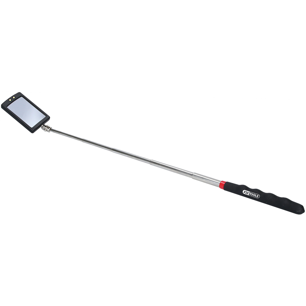 Miroir télescopique KS Tools LED; 285-875 mm