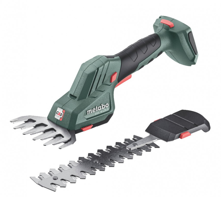 Haie et cisaillement d'herbe Metabo SGS LTX Q; 18 V (sans batterie et chargeur)