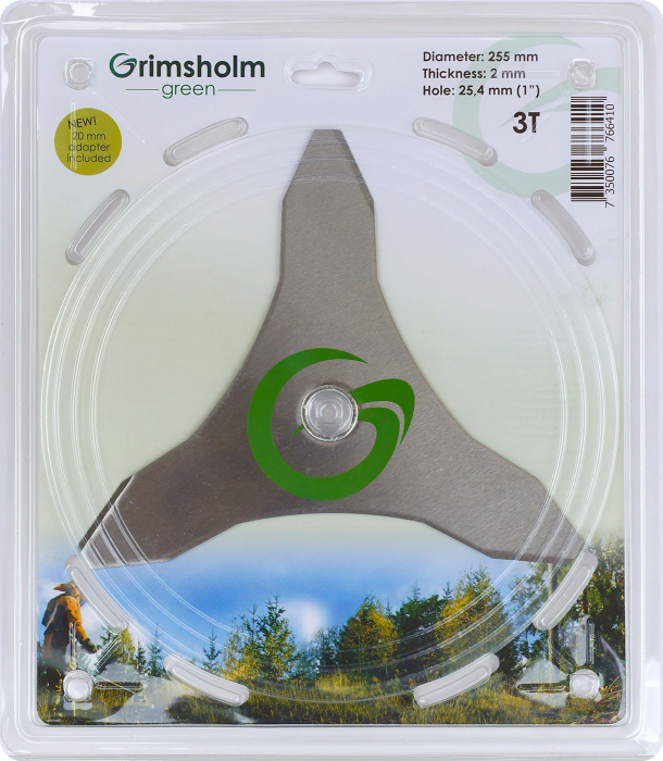Lame de coupe à 3 lames Grimsholm 647; 255x25,4 mm; Z3