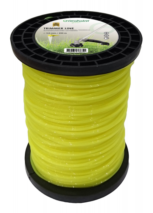 Fil de coupe Grimsholm Star; 3,0 mm/250 m; pentagone