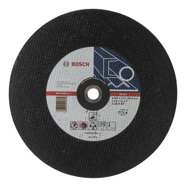 Disque abrasif Bosch A36 R BF; 400x3,2 mm