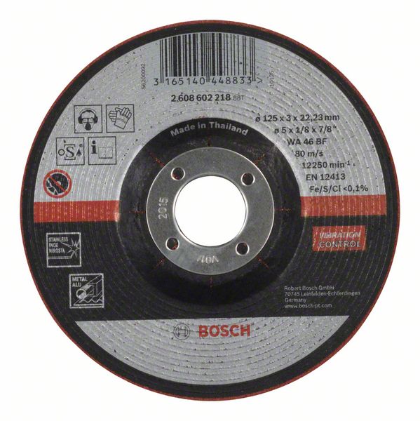 Disque a meuler Bosch WA 46 BF; 125x3 mm