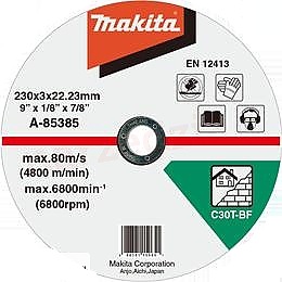 Disque abrasif Makita; 230x3 mm