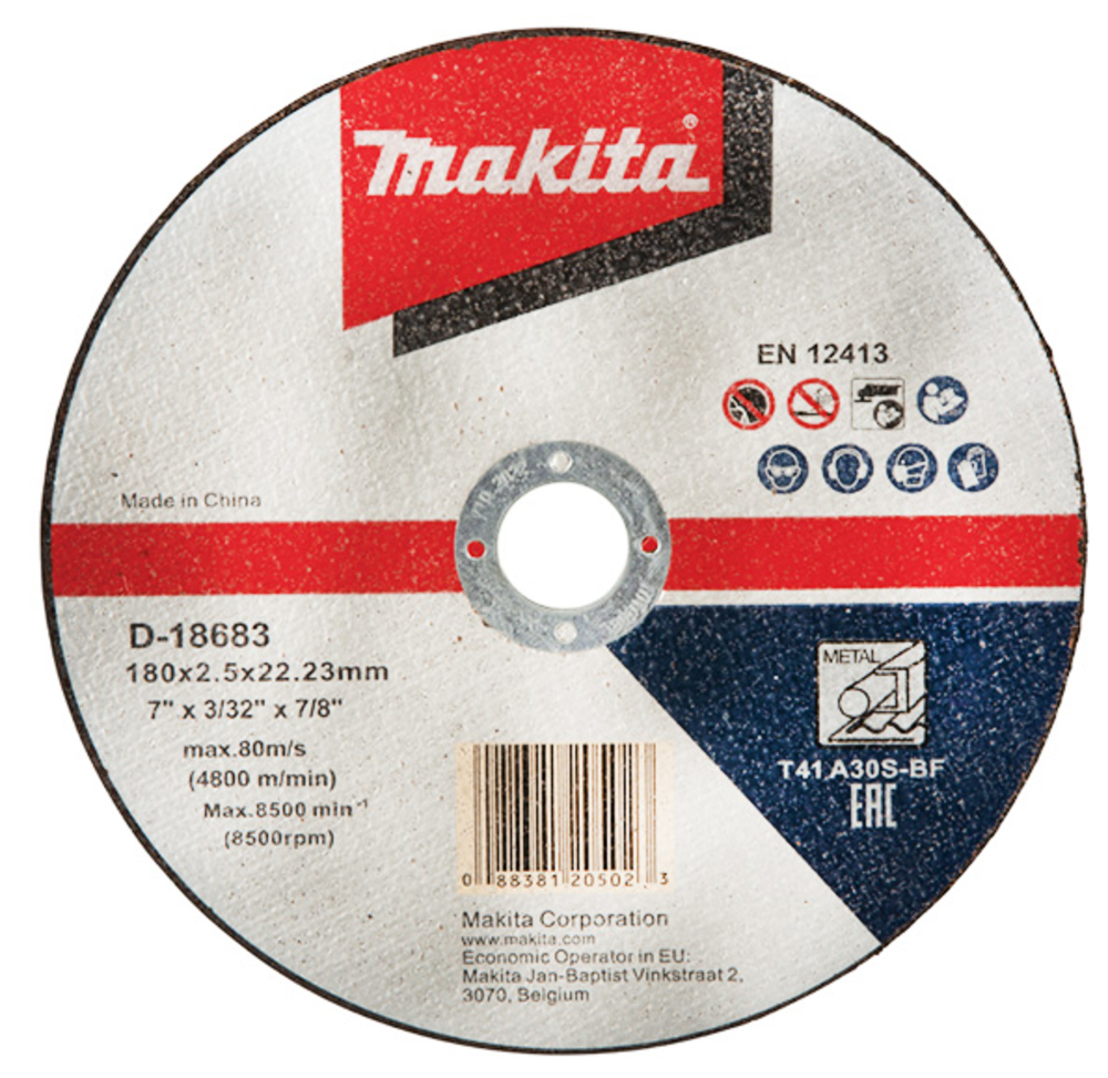 Disque abrasif Makita A 30 S; 180x2,5 mm