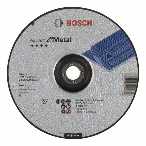 Disque abrasif Bosch A30 S BF; 230x2,5 mm