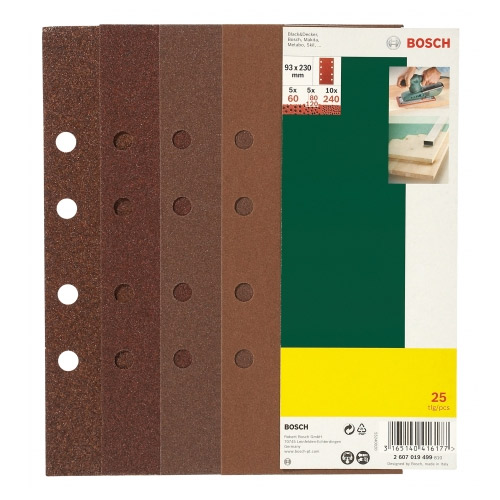 Papier de verre pour ponceuse orbitale Best for Wood; 93x230 mm