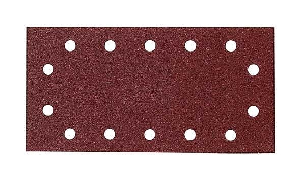 Papier de verre pour ponceuse orbitale 115x280mm; K100; 10 unités