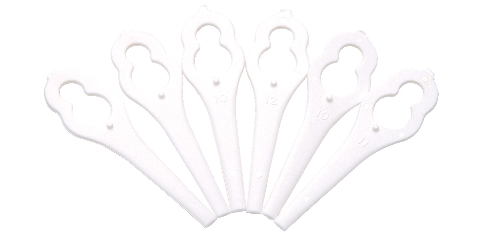 Couteau de rechange en plastique Bosch ART 23 Accutrim; 24 unités