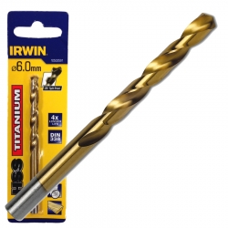 Foret en métal Irwin TITAN HSS PRO; 4,8 mm