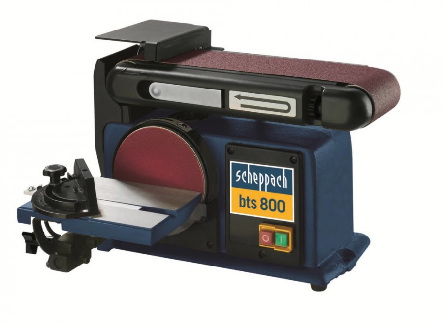 Ponceuse à bande et à disque stationnaire Scheppach BTS800