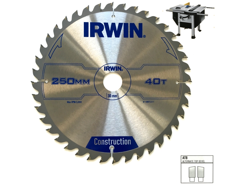 Lame de scie Irwin; 400x3,8x30,0 mm; Z40