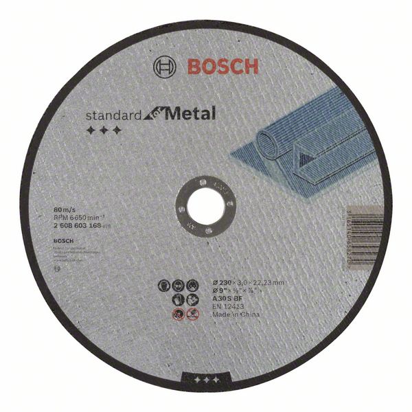 Disque abrasif Bosch Standard; 230x3 mm