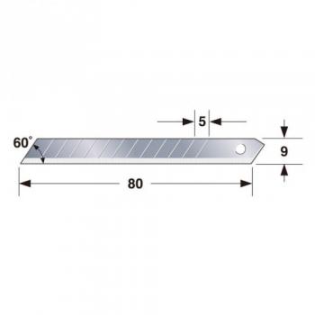 Lame Tajima LB30CD; 9 mm; 10 unités