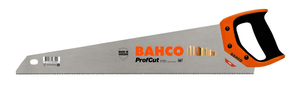 Scie manuelle Bahco PC-22-GT9; 550 mm pour le bois