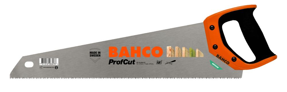 Scie manuelle Bahco PC-16-FILE-U7; 400 mm pour le bois