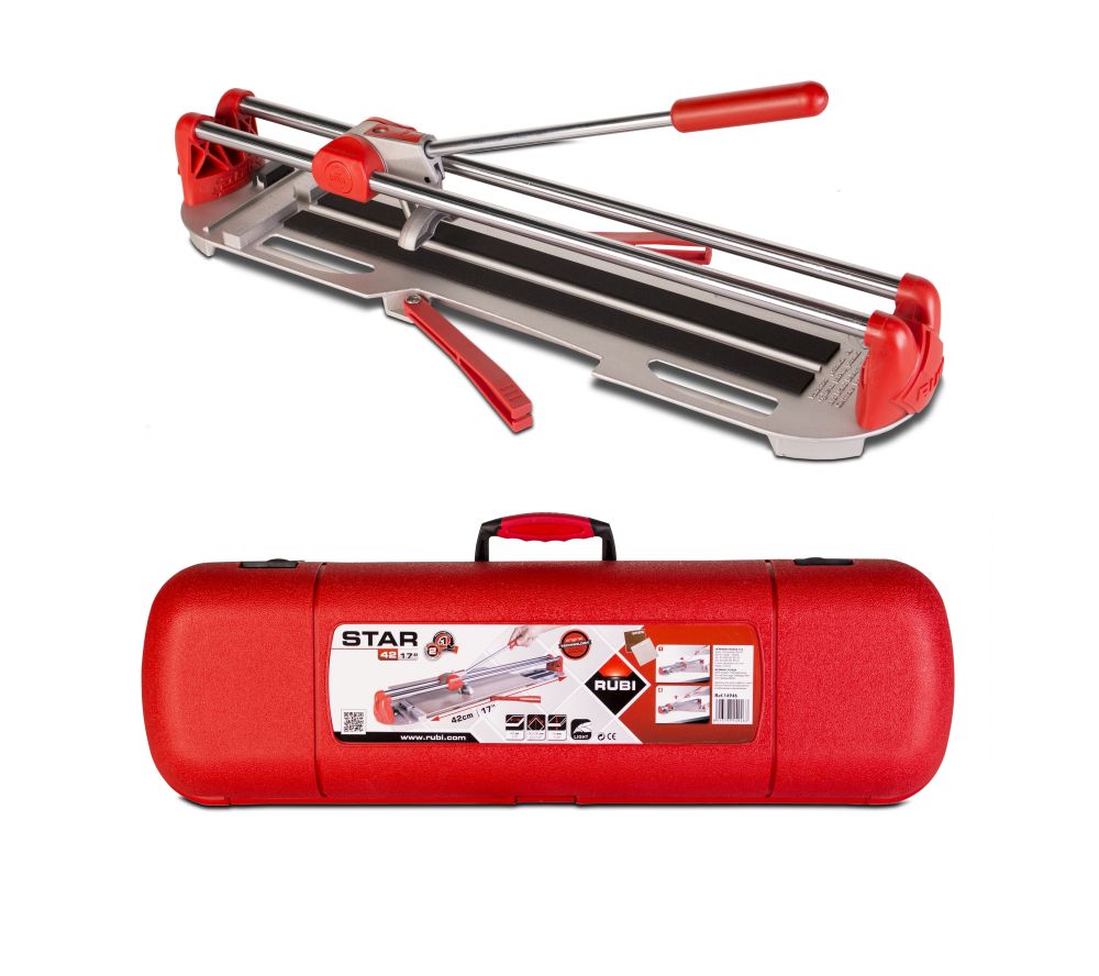 Coupe-carreaux manuelle Rubi STAR-42 + Valise