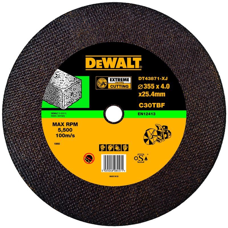 Disque abrasif DeWalt DT43871-XJ; 350 mm
