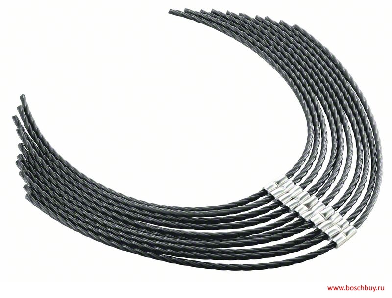 Ligne de taille-herbe extra-forte Bosch F016800431; 10 unités