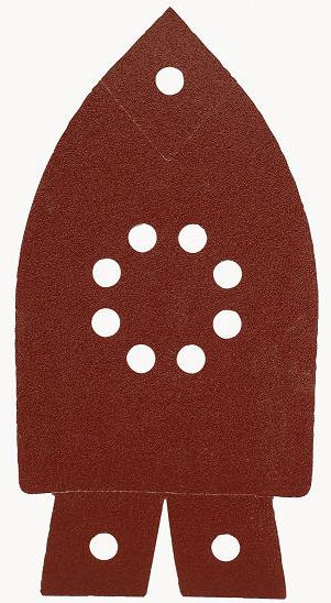 Papier abrasif pour ponceuse triangulaire Mirka Fish 3060500512; 175 mm; P120