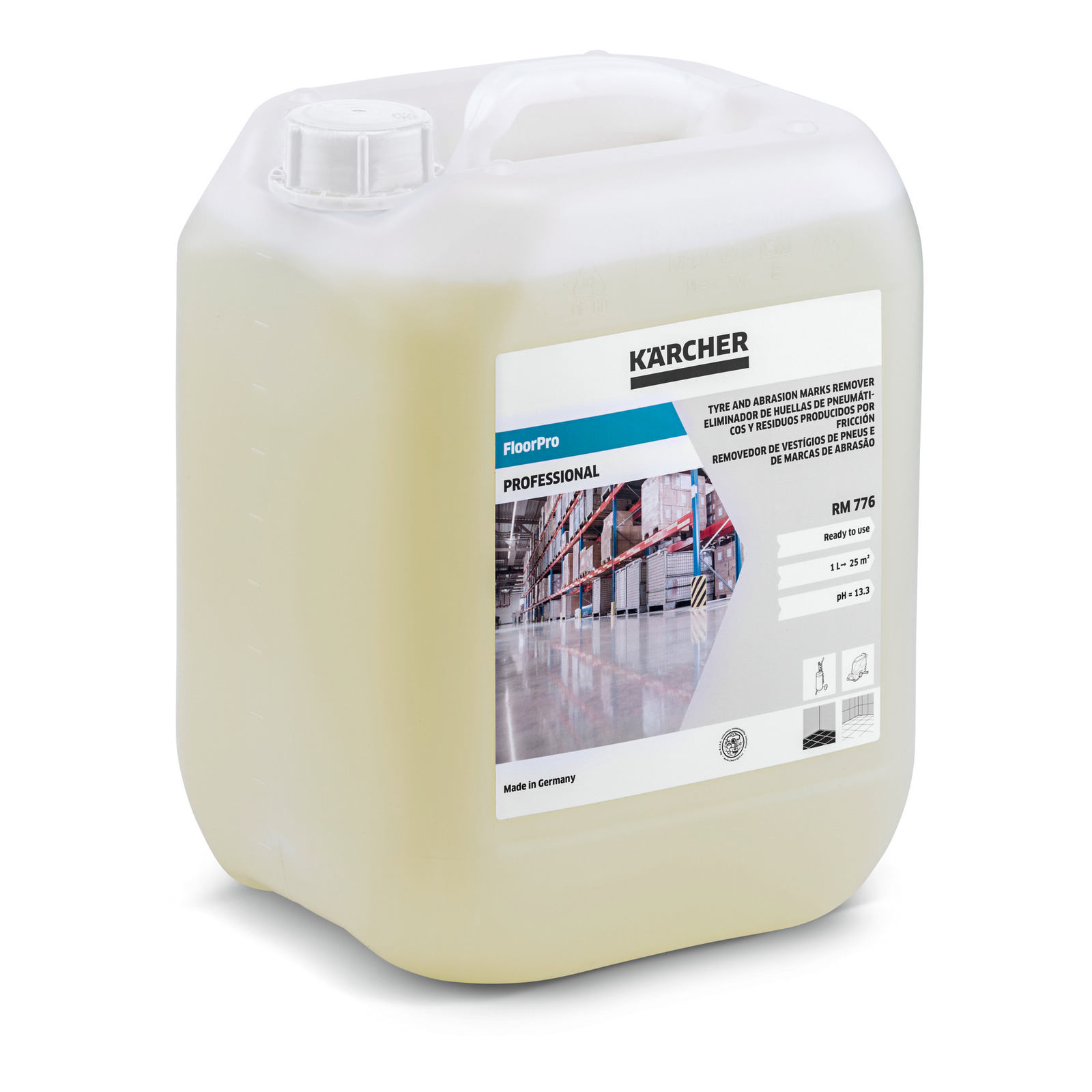 Nettoyeur de traces de caoutchouc et de traces de roues Karcher RM 776; 10 l