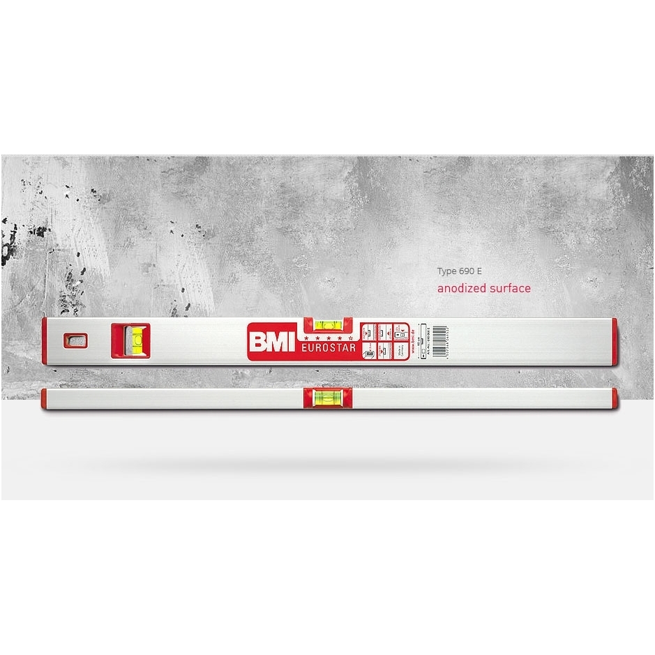 Niveau à bulle magnétique BMI Eurostar; 80 cm
