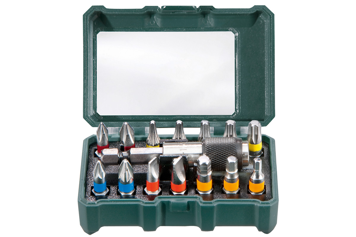 Jeu d'accessoires de tournevis Metabo SP; 15 unités
