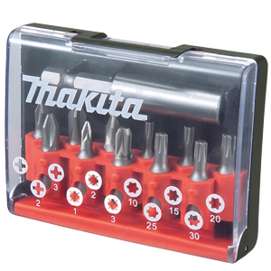 Jeu de tournevis Makita D-31083; 12 unités