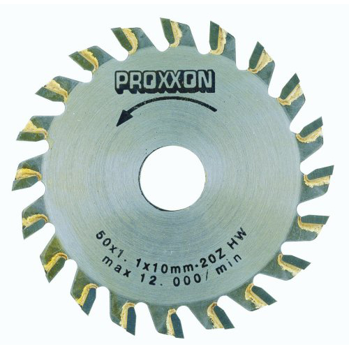 Lame de scie Proxxon; 50x1x10,0 mm; Z20