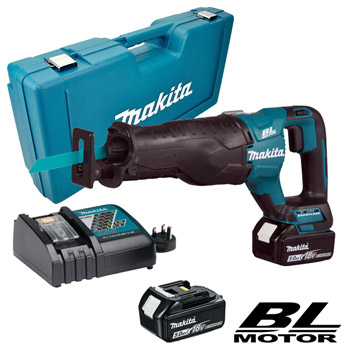 Scie sauteuse Makita DJR187RTE; 18 V; 2x5,0 Ah accu.
