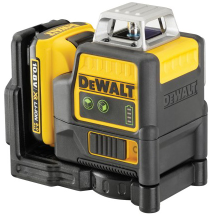 Niveau laser DeWalt DCE0811D1G vert