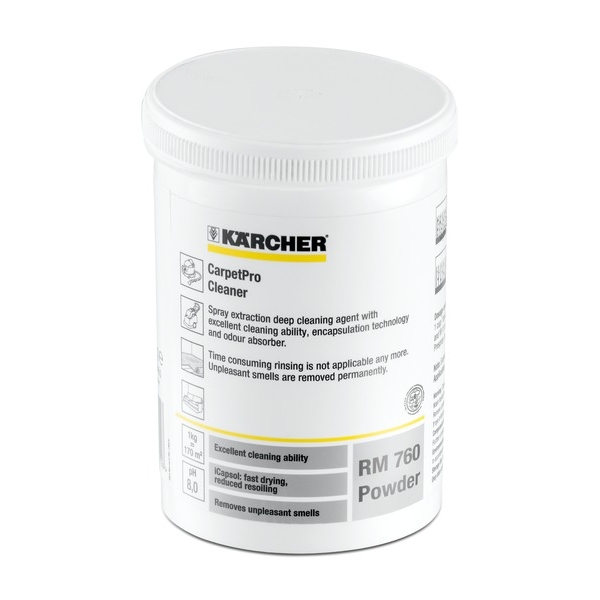 Agent de nettoyage de tapis, poudre Karcher RM 760; 0,8 kg