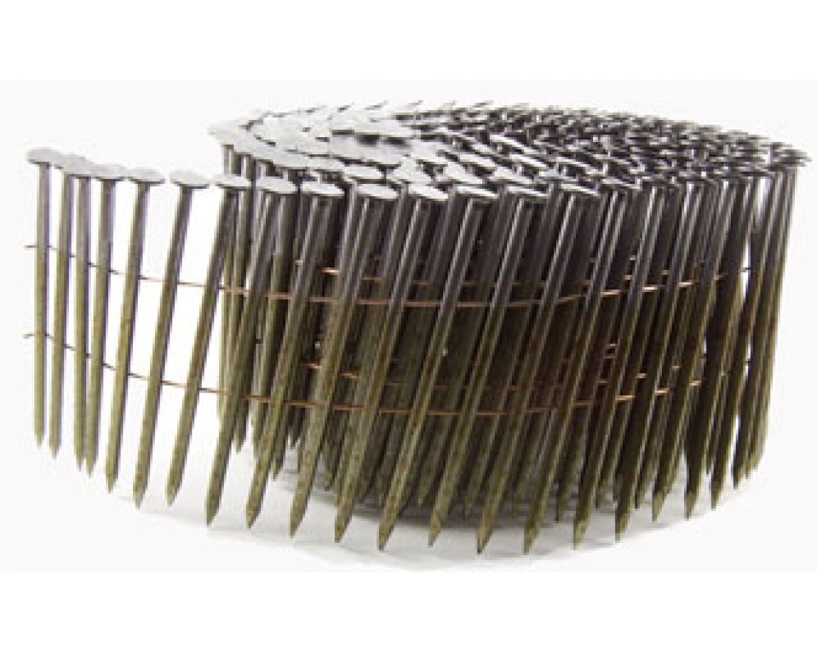 Ongle Haubold; 2,8x75 mm; 16°; 1500 pcs .; barbelé, galvanisé à chaud
