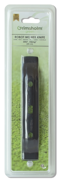 Lame de rechange pour robot tondeuse Grimsholm Mi4; 20 cm