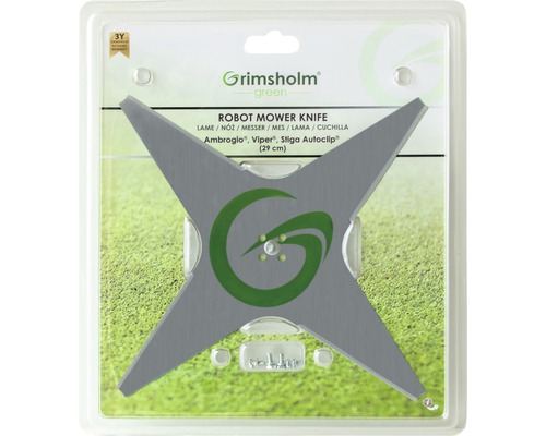 Lame de rechange pour robot tondeuse Grimsholm Stiga Autoclip; 29 cm