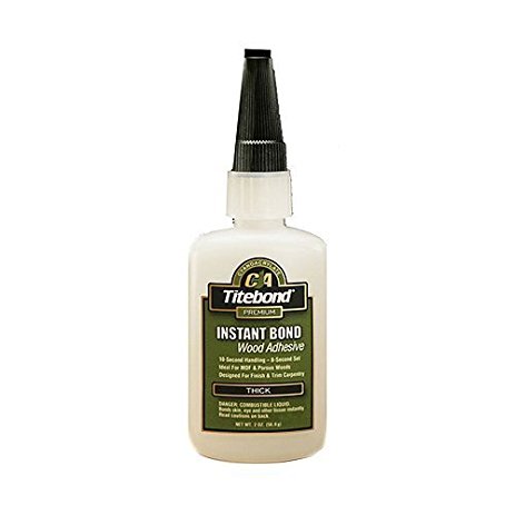 Colle instantanée universelle Titebond Instant Bond Thick; 56,8 ml visqueux