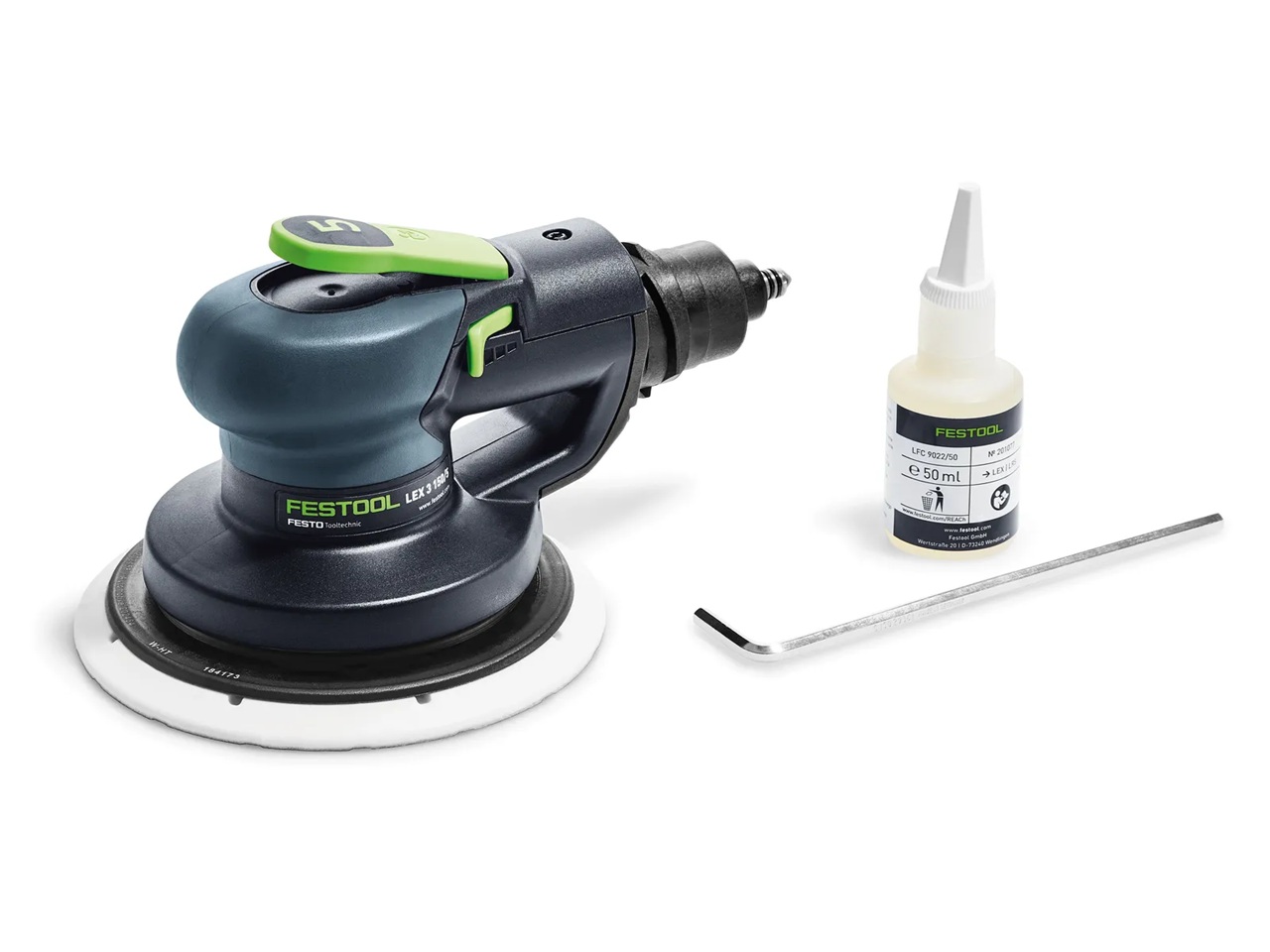 Ponceuse orbitale aléatoire pneumatique Festool LEX 3 150/5