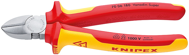 Pince coupante Knipex 7006180; 180 mm