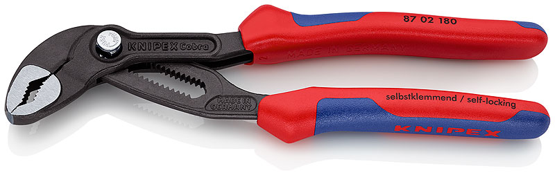 Pince à plomberie Knipex Cobra 8702180; 180 mm