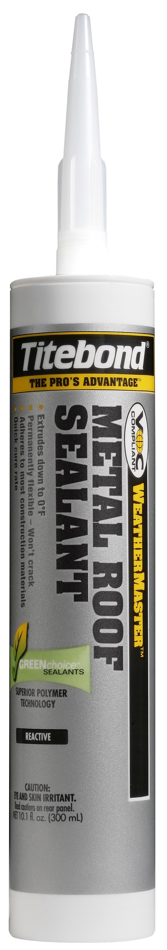 Scellant pour toitures Titebond WeatherMaster; 62611A; 300ml gris clair